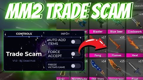 NEW 🔥] BEST MM2 TRADE-SCAM SCRIPT!(PASTEBIN) WORKING | MYSTERY 2 | 2025 🥳