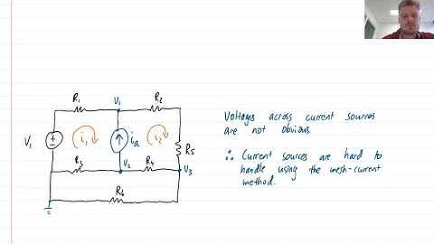 EG1012 Week 6 Video 1 - Supernodes and supermeshes