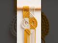 Beautiful Macrame Design #macrame #macramedesign #macramepattern #macrameforbeginners #beginners