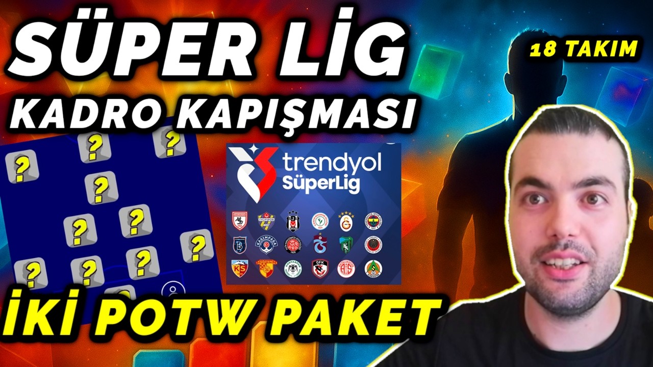 🔥 SÜPER LİG KADRO KAPIŞMASI 28. HAFTA💥36 POTW + 18 KUYT AÇILIM(eFootball 2026 Mobile)