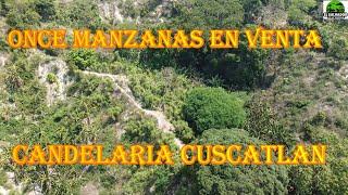 Once Manzanas en Venta en Candelaria Cuscatlan-El Salvador en el Campo