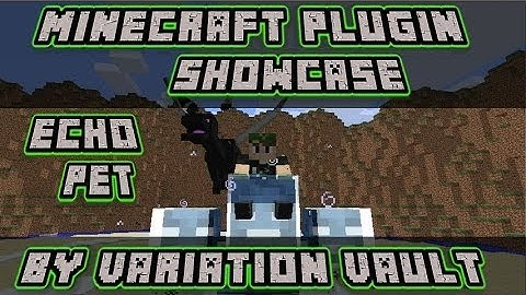 Minecraft Bukkit Plugin - Echo Pet - Give players pets!  must see