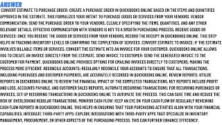 What should you do to streamline the purchasing process once the customer approves an estimate