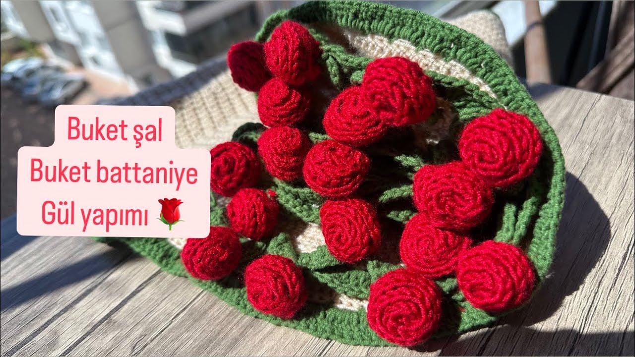 Buket şal battaniye yapımı detaylı anlatım
