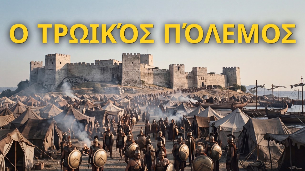 Η Σύγκρουση που Άλλαξε τον Ελληνικό Κόσμο — Ο Τρωικός Πόλεμος (1200 π.Χ.) Thumbnail