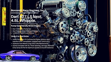 4.5L Whipple Supercharged Borowski LS7 with Nitrous