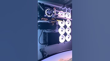 #storts #pc # Wasserkühlung #watercooling #acylic #cnc #custom #rgb #hightech #white #made #asus