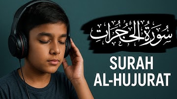 💖🎧 Beautiful Tilawat of Surah Al-Hujurat | Quran tilawat  | سورة الحجرات