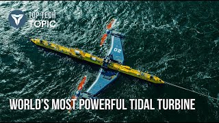 Orbital Marine Power - World’s Most Powerful Tidal Turbine | Ocean Wave Energy Converter ▶ 1