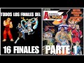 TODOS LOS FINALES DEL STREET FIGHTER ALPHA 3 (1RA. PARTE) #capcom #sf6