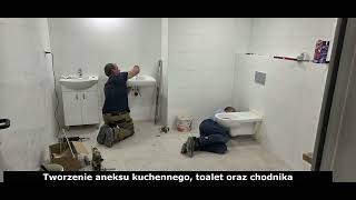 Kuchnia, aneks i chodnik