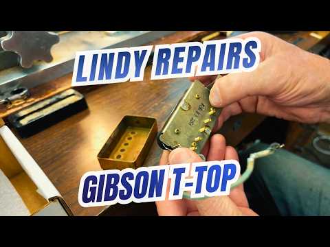 Lindy Fralin Shows How to Repair Vintage Gibson Humbucker--Only losing One Turn!