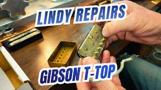 Lindy Fralin Shows How to Repair Vintage Gibson Humbucker--Only losing One Turn!
