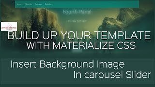 Insert Background image into your Carousel Slider and make them full-width