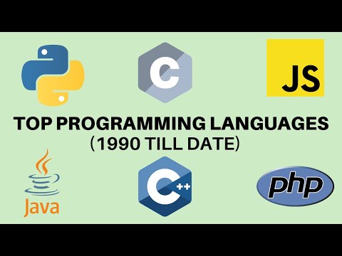 TOP PROGRAMMING LANGUAGES (1990 -2020)
