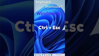 Keyboard shortcuts in Windows 11 #shorts