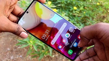 How to do screen recording in Samsung Galaxy A71