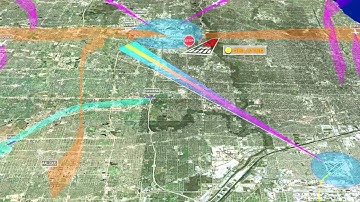 Deconflicting Flight Paths with NextGen Procedures