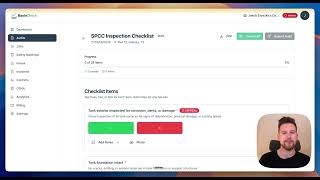 Oil & Gas Audit Software Walkthrough: SPCC Inspections, Dashboards & Corrective Actions | BasinCheck