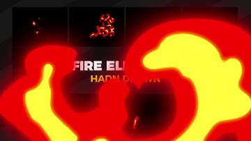 Fire Elements Motion Graphics