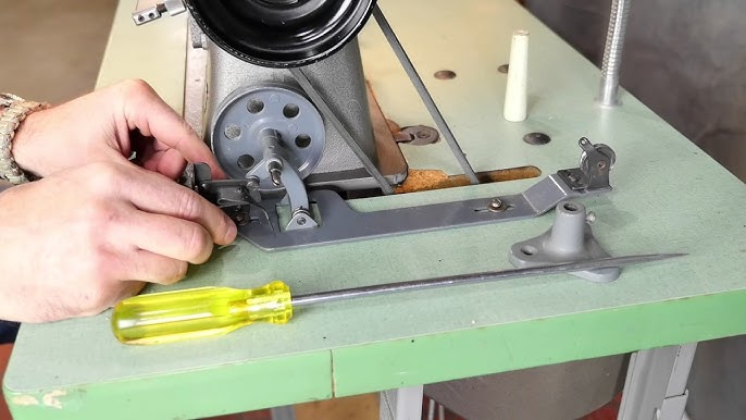 How To Use The Bobbin Winder On An Industrial Sewing Machine - The Fashion  Industry Way 