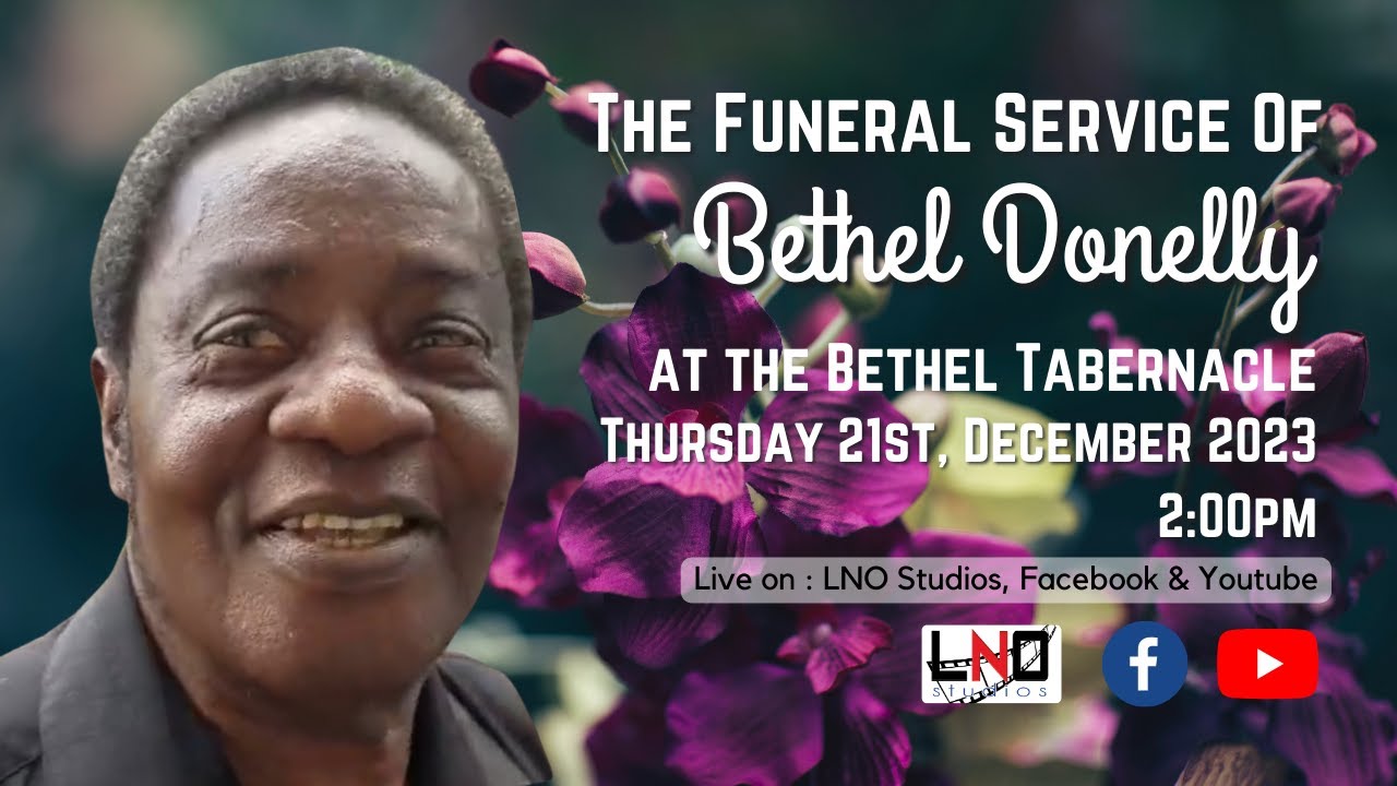 The Funeral Service of Bethel Donelly - YouTube