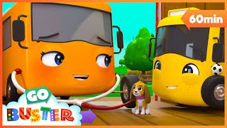🐶 Buster Saves a Cute Puppy 🐶 | Ella, Rishi and Friends | Kids Songs and Stories