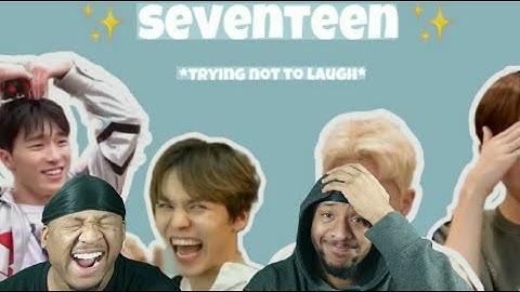 seventeen trying not to laugh for 9 minutes | TWINS REACTION | SVT IS THE FUNNIEST GROUP!
