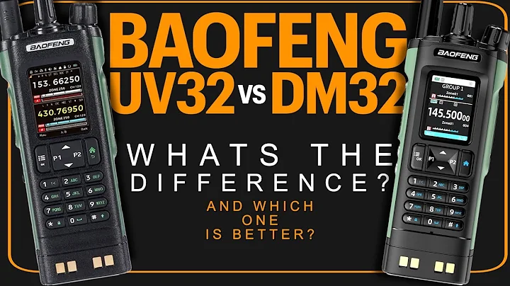 Baofeng DM32 vs Baofeng UV32 - What's The Difference Between These Ham Radios?