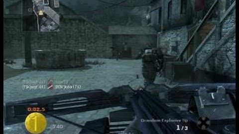 black ops noscope double kill!