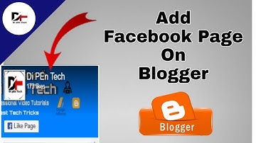 How To Add Facebook Page On Blogger | In Nepali |