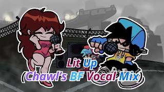 FNF Lit Up (Chawl's BF Vocal Mix) but it's GF VS Adel