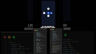 Circular Menu Button UI 🔥 | HTML CSS #coding #trending #viral
