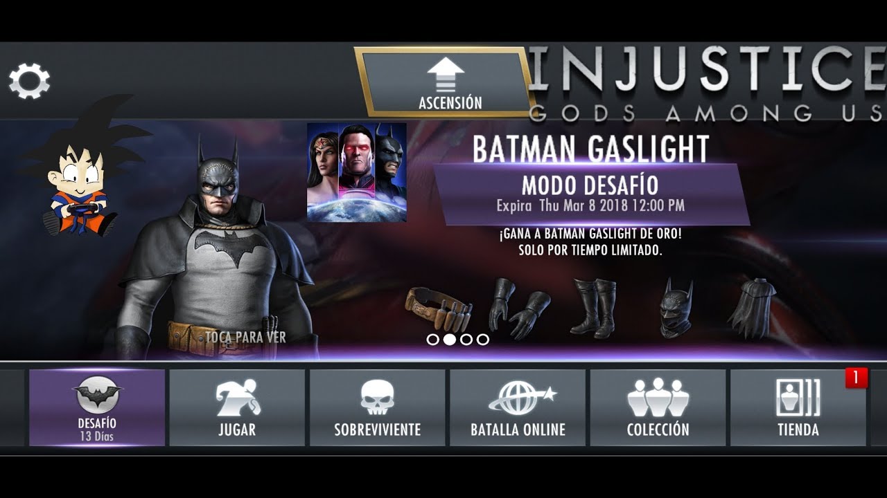 Injustice Android Batman Gotham By Gaslight Normal - YouTube