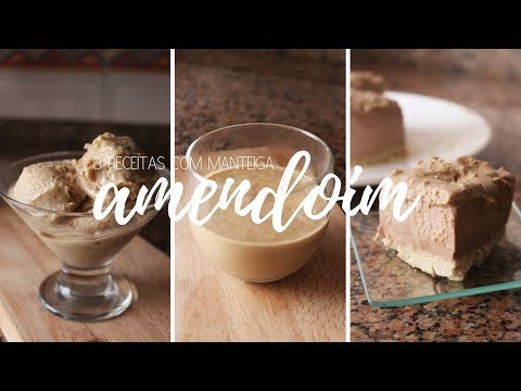 Vídeo: 3 Receitas Fáceis Para Sobremesas De Manteiga De Amendoim