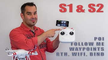 DJI Phantom 3 Standard #12 - POI, Follow Me, Waypoints und RTH mit S1 & S2