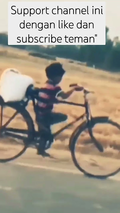 naik sepeda anak jaman dulu #tempodulu #jamandulu