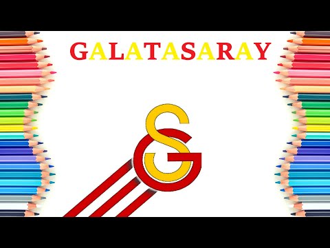 Galatasaray Orjinal Logosu Çizimi; Galatasaray Amblemi Nasıl Çizilir
