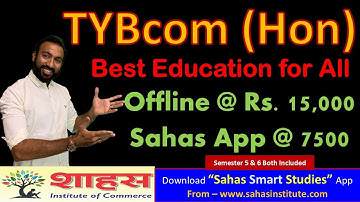 How to Study for T.Y.B.com (Hon) - Lectures - Material - Offline - Video Session @ Just Rs. 7500
