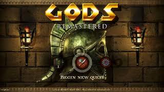 GODS Remastered - New title/menu screen