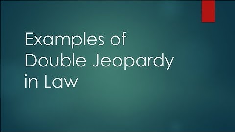 The double jeopardy rule in the bill of rights forbids which of the following?