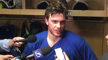 Brayden Point on ability to bounce back after loss