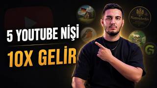 2026'da Zengin Edecek 5 YouTube Nişi (10X Daha Fazla Kazandıran Dilde)