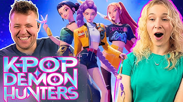 First Time Watching K-Pop Demon Hunters – Now We’re OBSESSED 😍