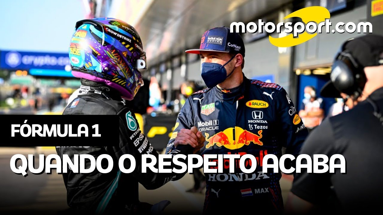 Acidente, penalização, Hamilton. O mal de Verstappen foi o bem do