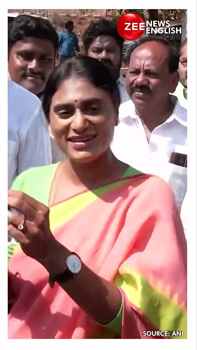 YS Sharmila Casts Her Vote For Lok Sabha Election 2024 | Zee News English #shorts #zeenewsenglish