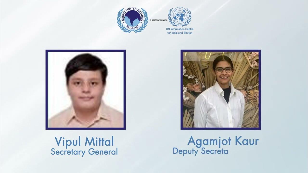 Fairgaze MUN In Association With UNIC is Organized An Online MUN Meet