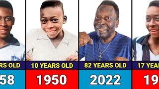 Pelé - Transformation From 1 to 82 Years Old
