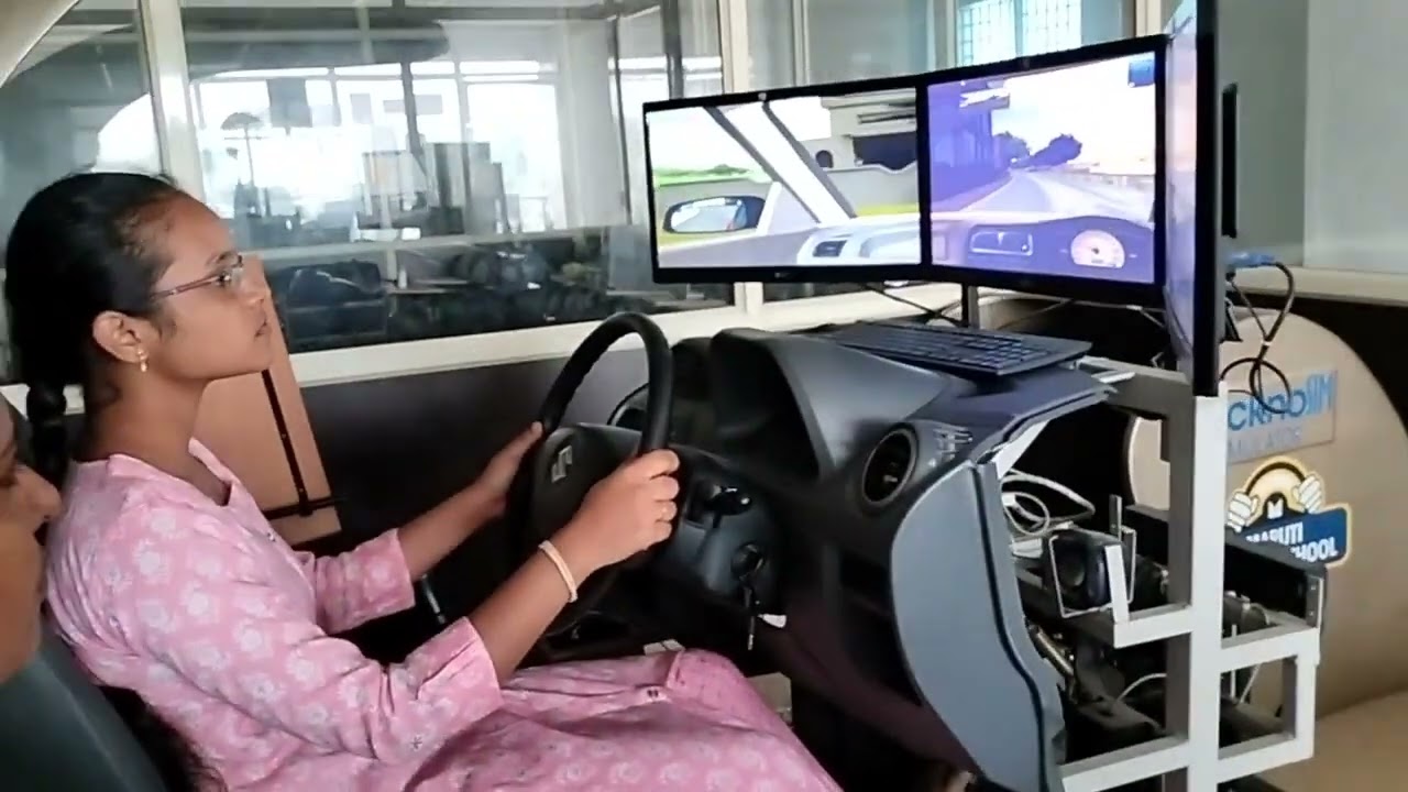 Likky car driving in simulator (2-4-2023)