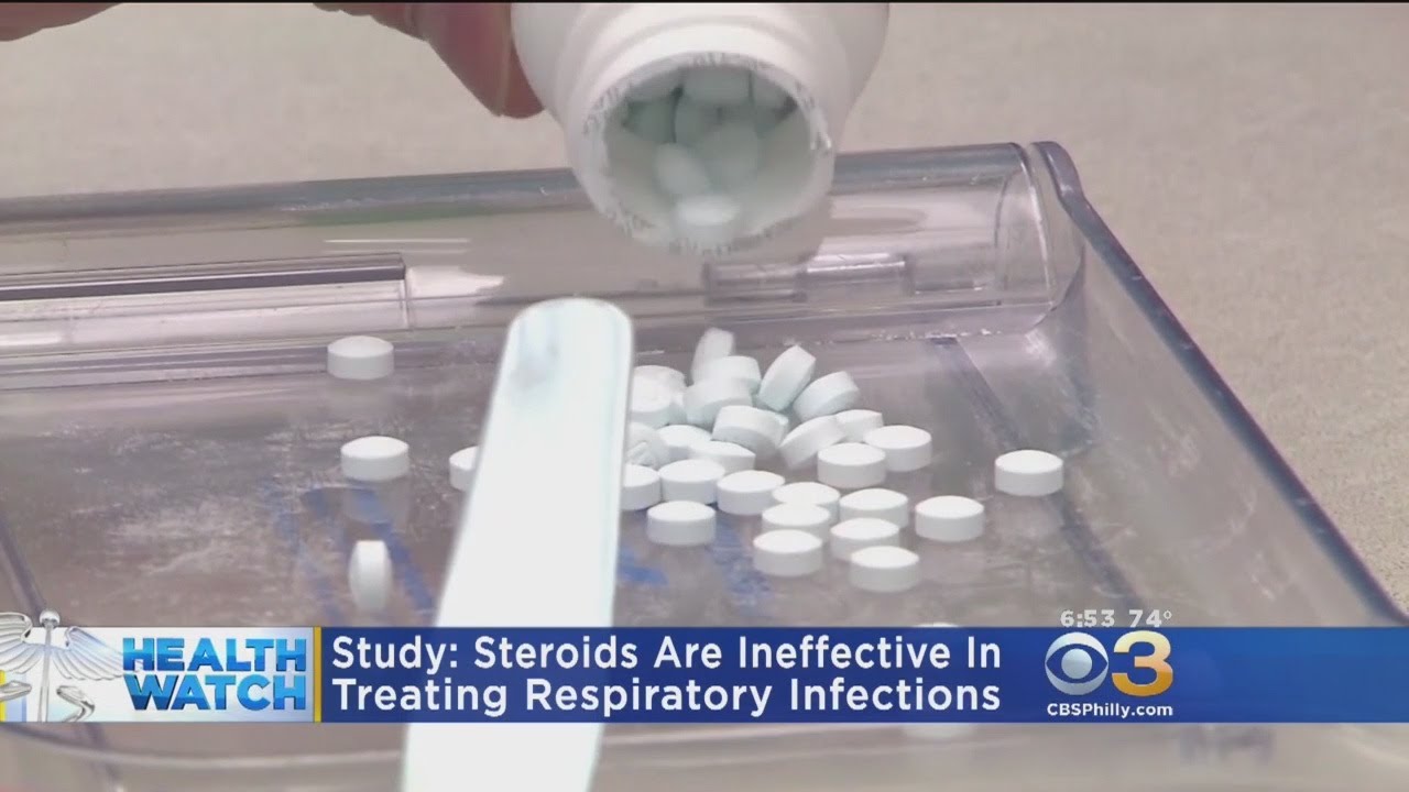 Study Steroids Ineffective In Treating Respiratory Infections YouTube